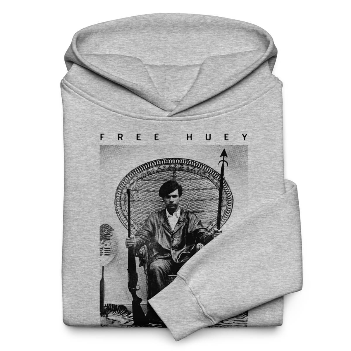 Free Huey P. Newton Chair Premium Oversized Hoodie