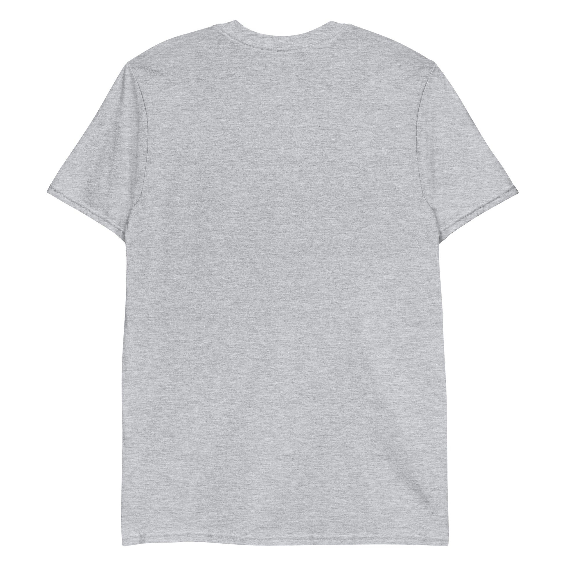 Back view of gray Black Wall Street vintage t-shirt