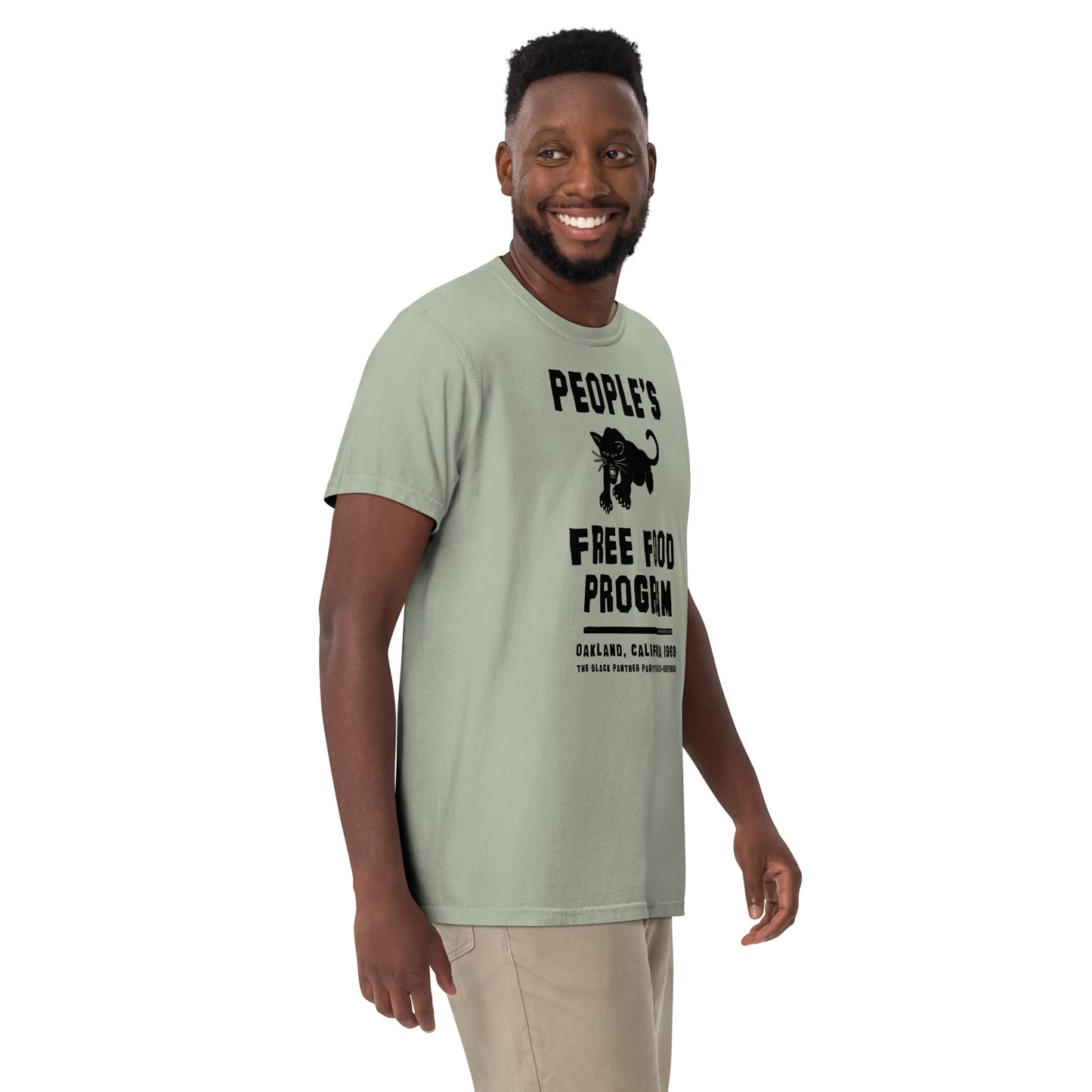 People's Free Food Program Heavyweight Premium T-shirt