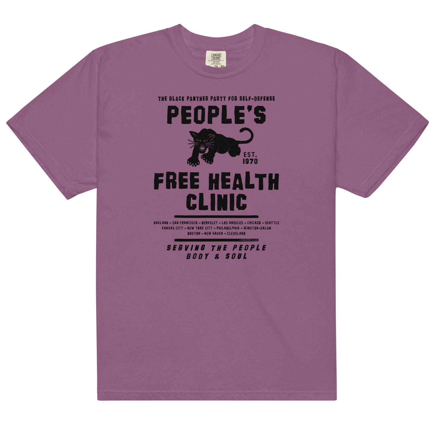 Purple People's Free Health Clinic BPP T-shirt