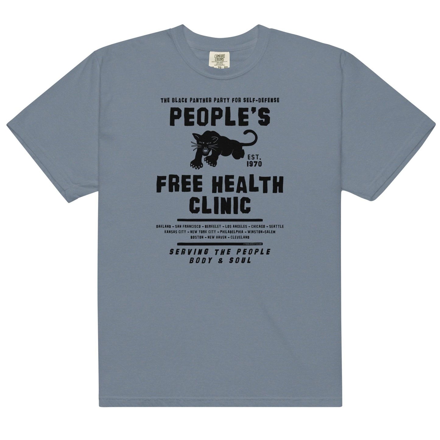 Blue People's Free Health Clinic BPP T-shirt