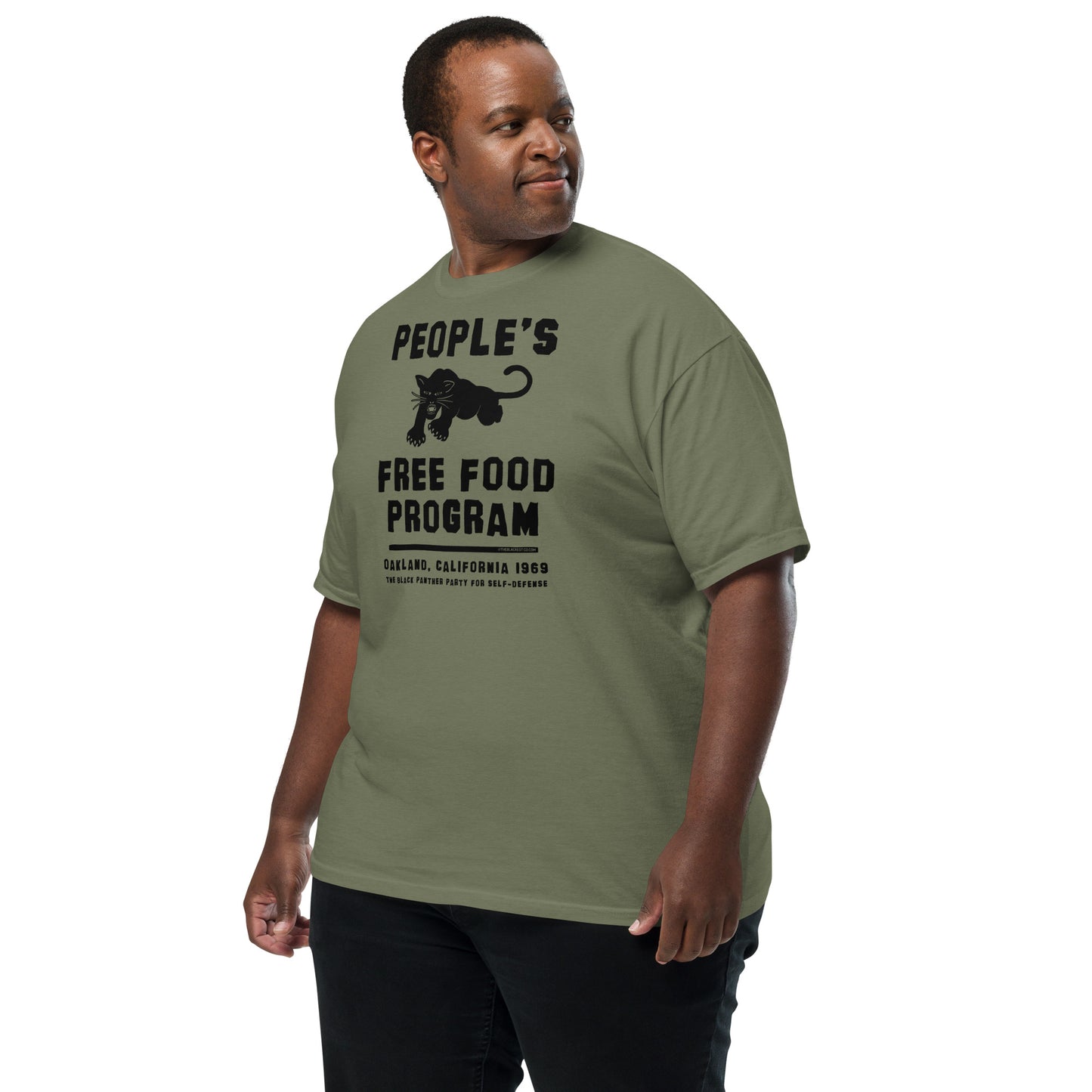 People's Free Food Program Heavyweight Premium T-shirt