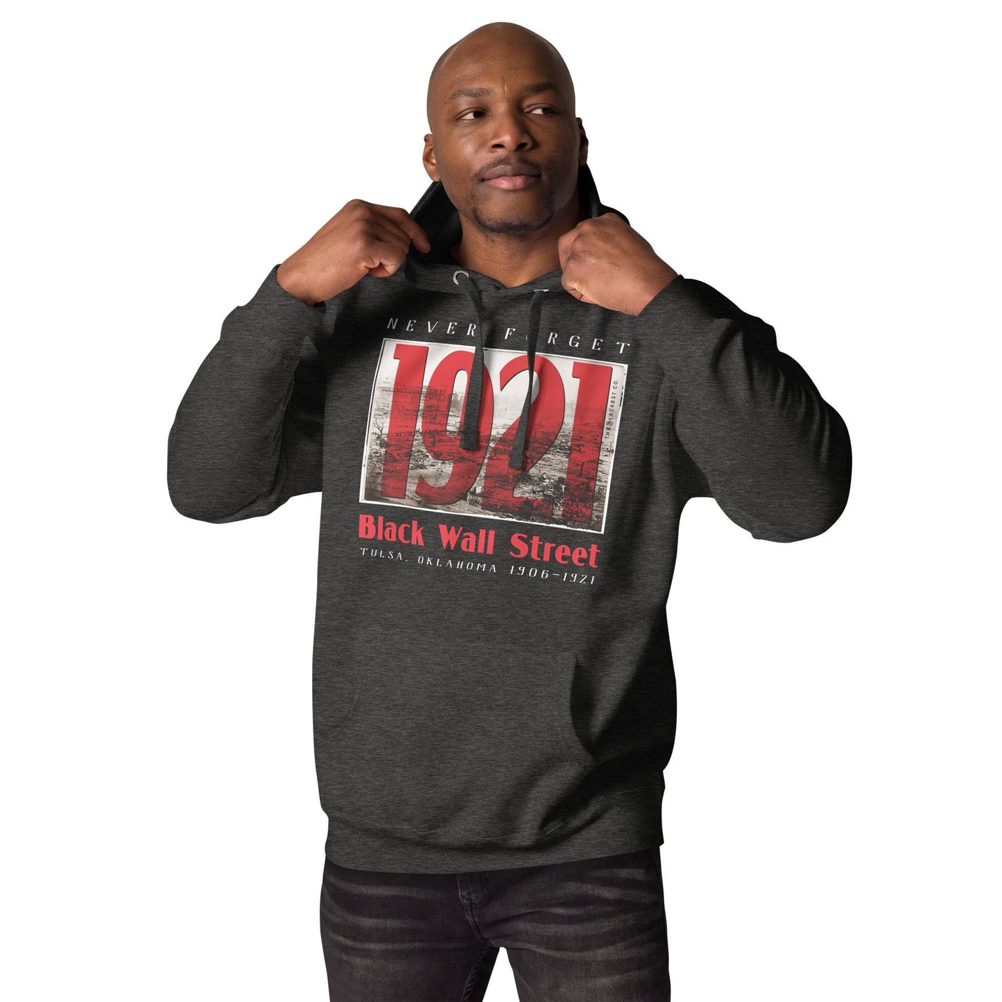 Man in Black Wall Street 1921 hoodie