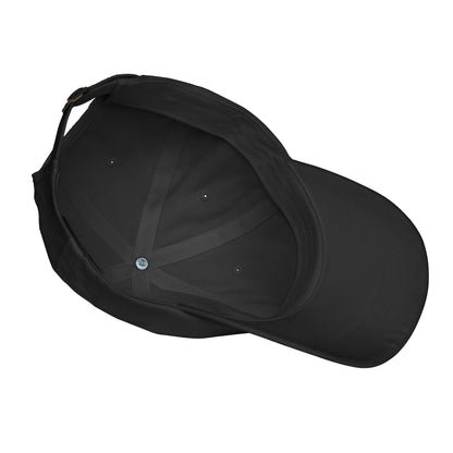 Interior view of Black Wall Street Est. 1906 Baseball Cap showing inner stitching, sweatband, and breathable eyelets.