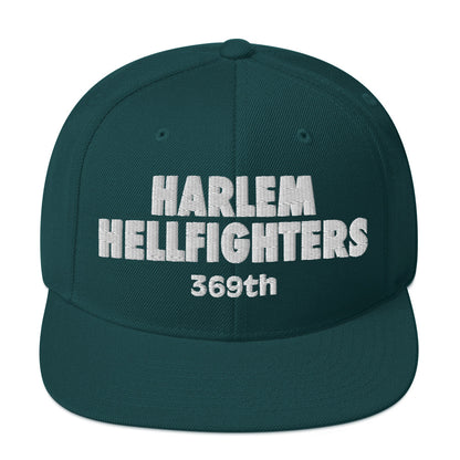green hat with harlem hellfighters 369th text