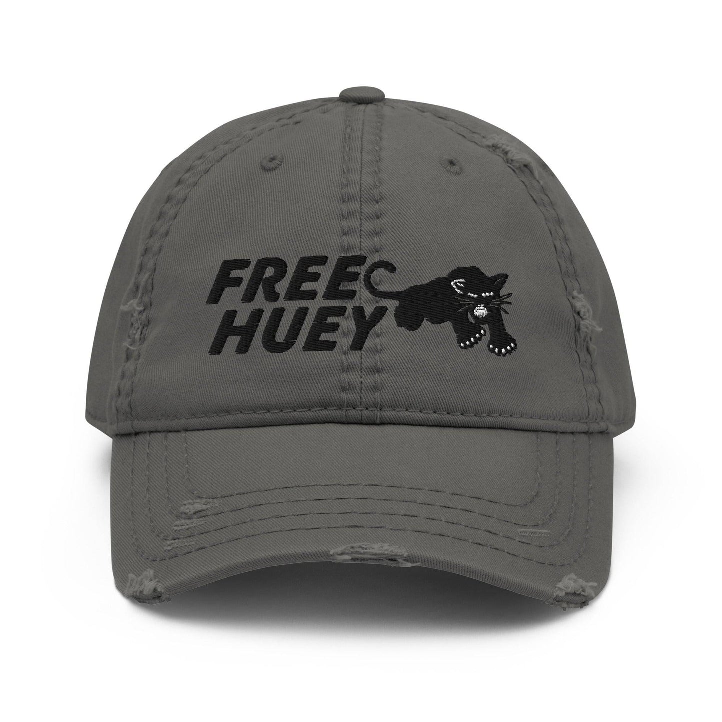 Free Huey Black Panther Party Distressed Hat