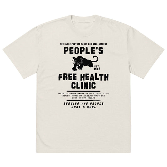 People's Free Health Clinic BPP Oversized Premium T Shirt