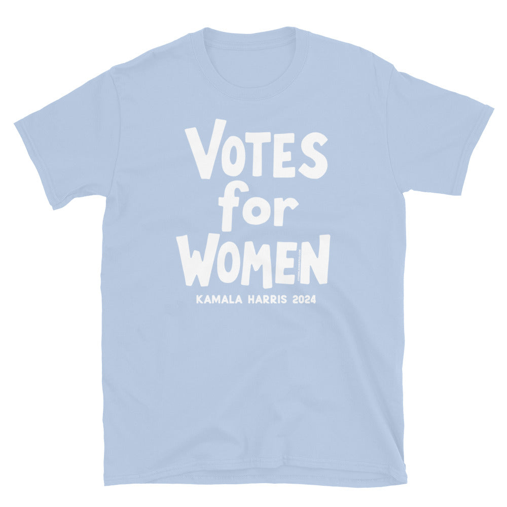 Light blue Votes For Women Election 2024 T-Shirt