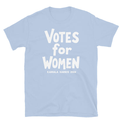 Light blue Votes For Women Election 2024 T-Shirt