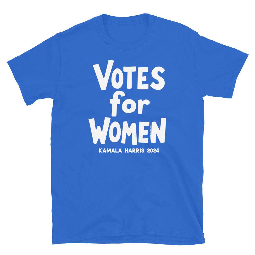 Blue Votes For Women Election 2024 T-Shirt