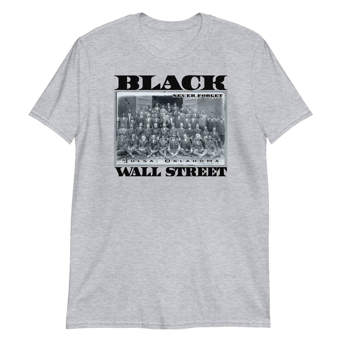 Black Wall Street Vintage History Unisex T-Shirt