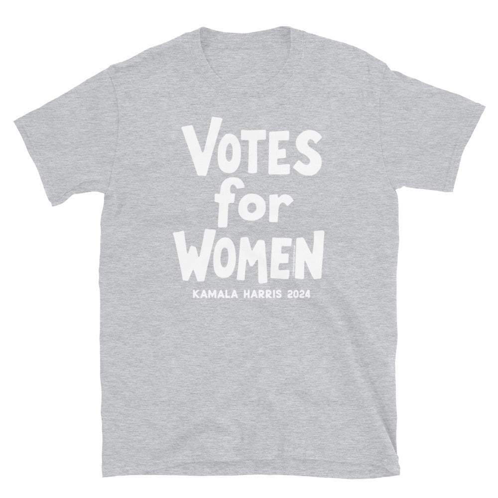 Heather gray Votes For Women Election 2024 T-Shirt