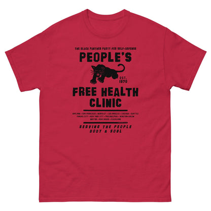 Red People's Free Health Clinic Black Panthers T-Shirt