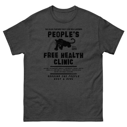 People's Free Health Clinic The Black Panthers T-Shirt