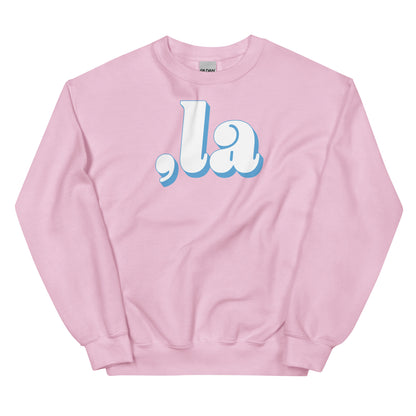 Pink Comma-La Kamala Harris 2024 sweatshirt