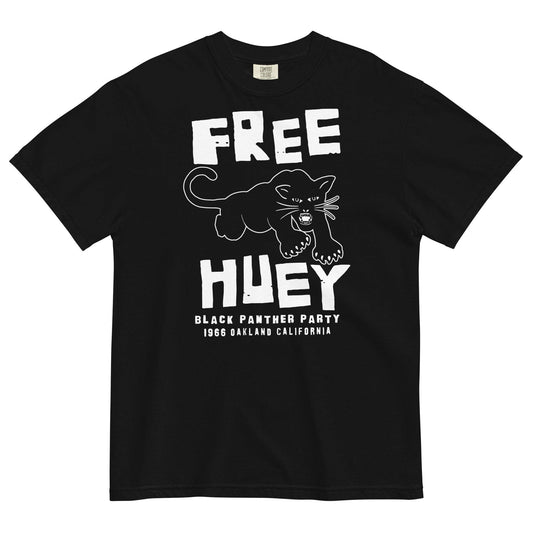 Free Huey BPP Premium Heavyweight Black T Shirt