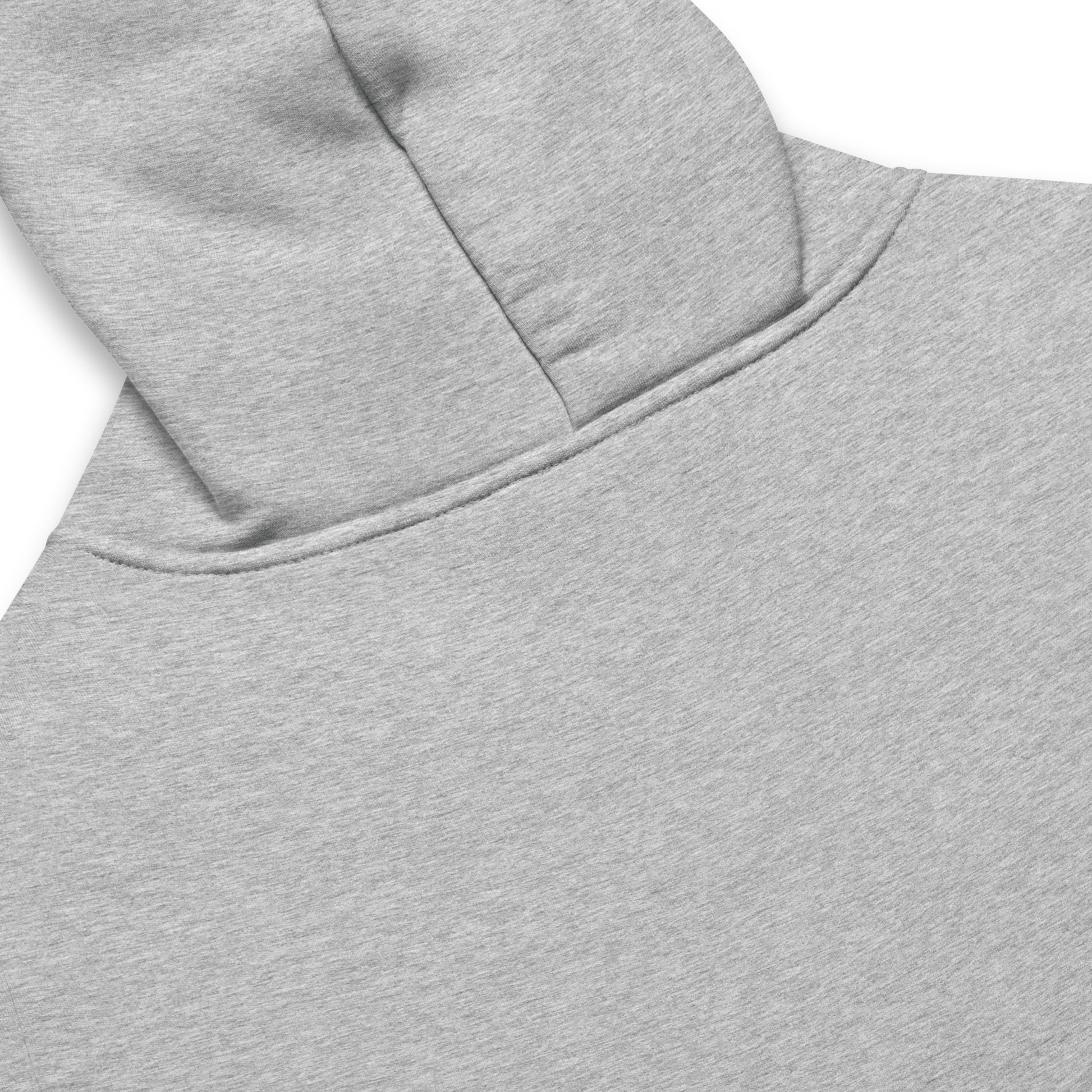 a close up of the back a hoodie