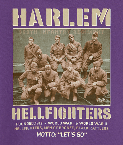 Harlem Hellfighters Black Soldiers Unisex Hoodie