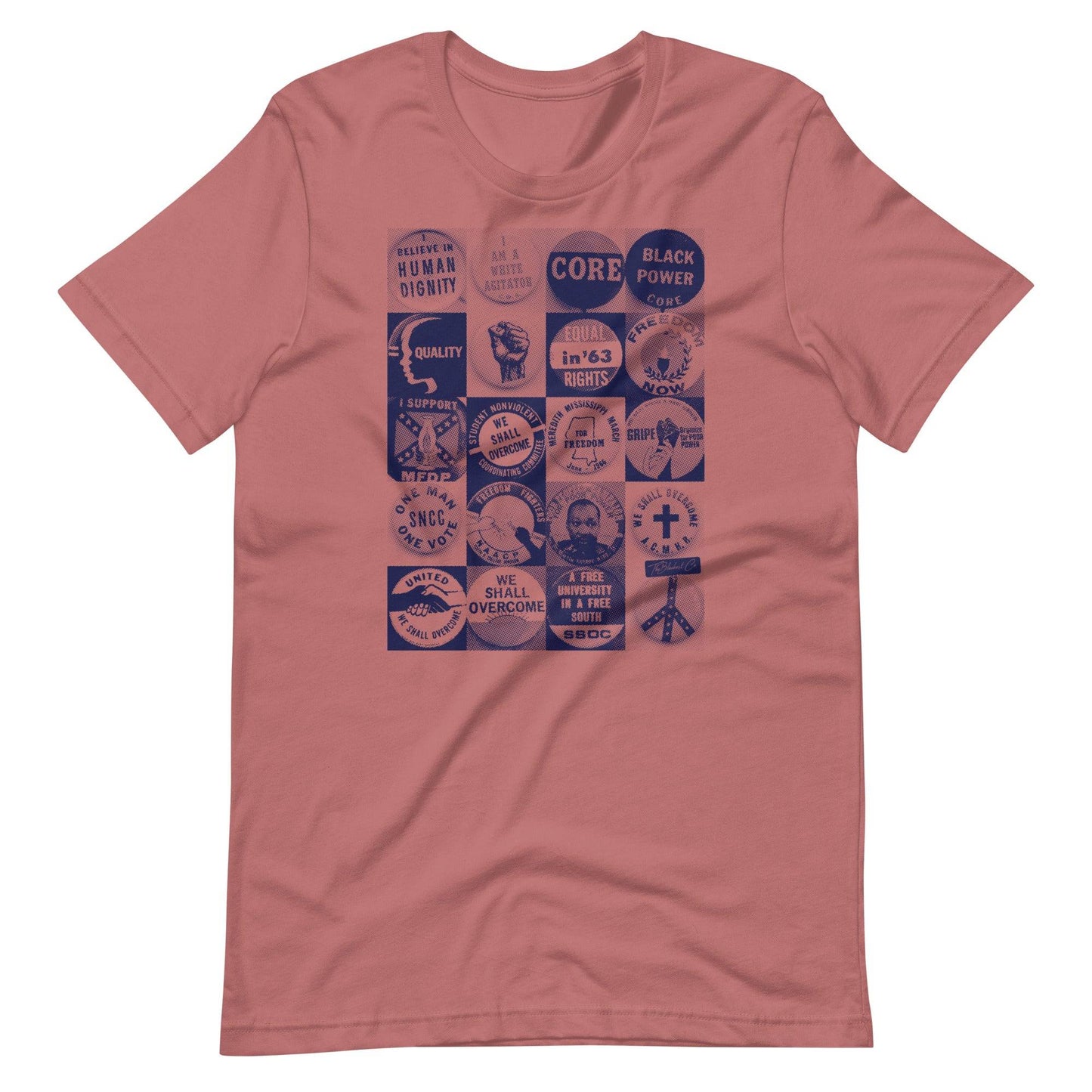 Civil Rights Button Collection Unisex T-Shirt