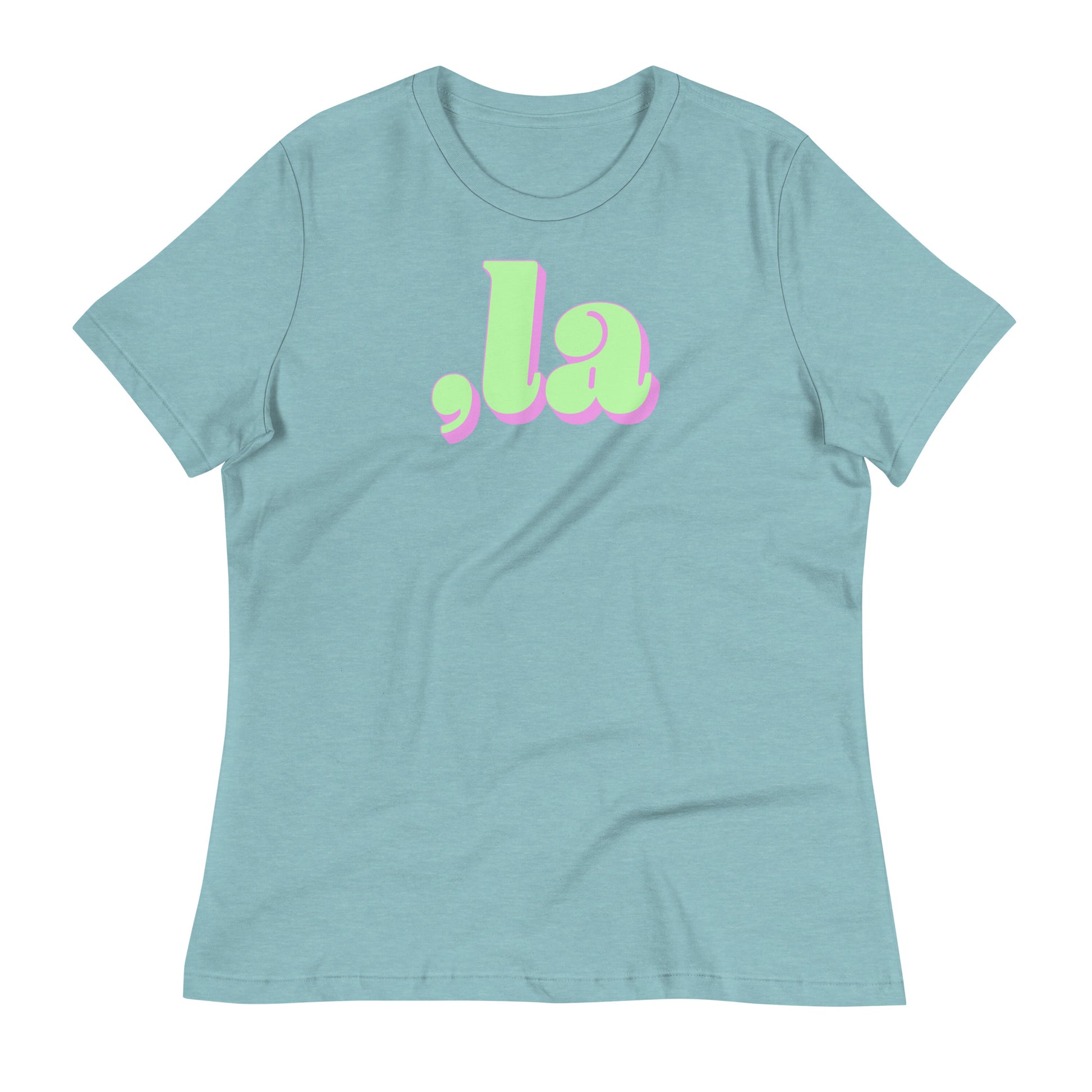 Teal Comma-La Kamala Harris relaxed t-shirt