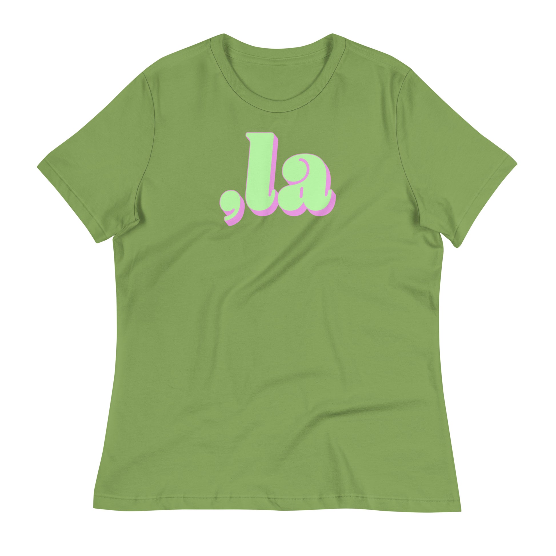 Green Comma-La Kamala Harris relaxed t-shirt