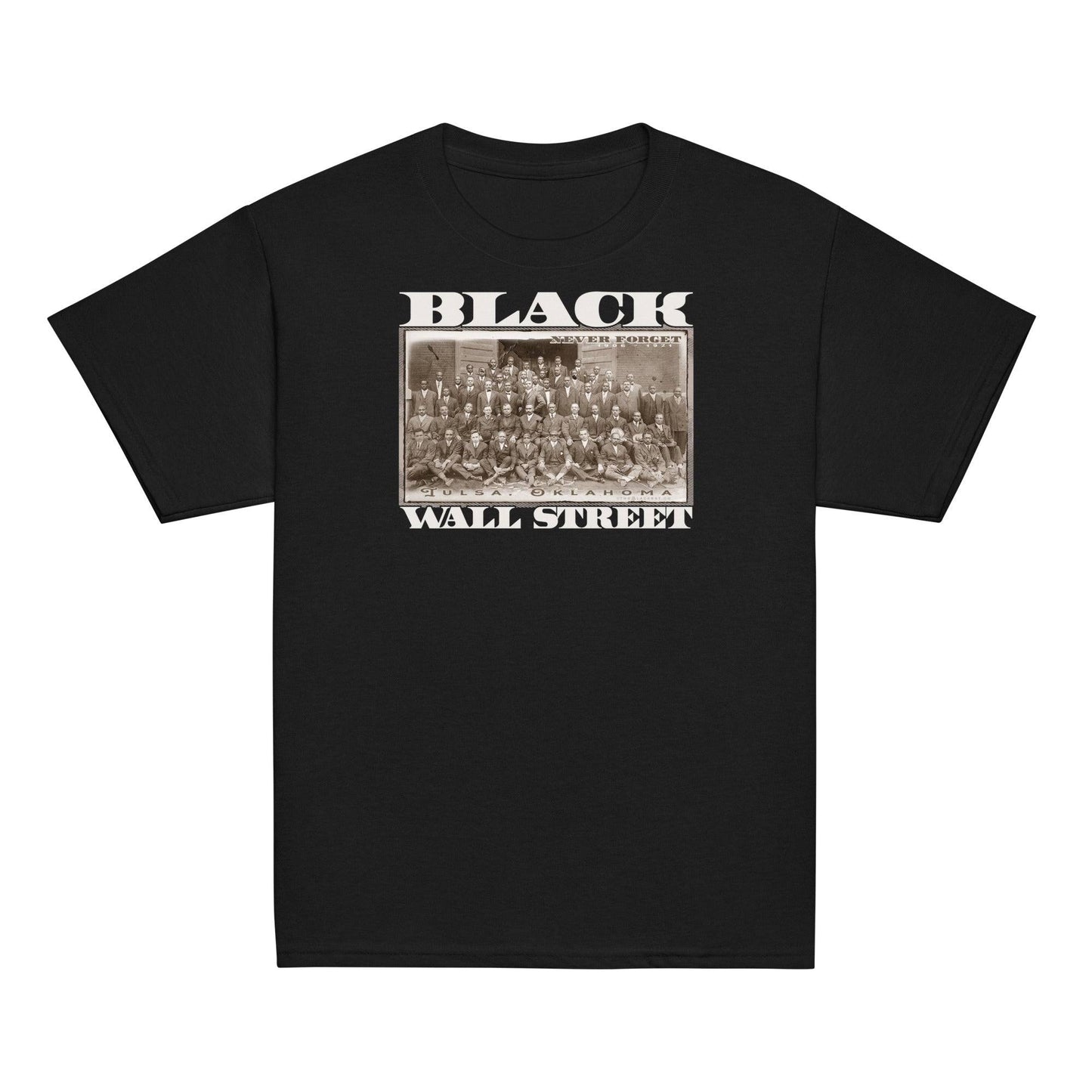Black Wall Street Vintage Classic youth Tee
