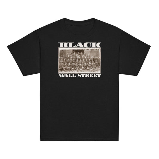 Black Wall Street Vintage Classic youth Tee