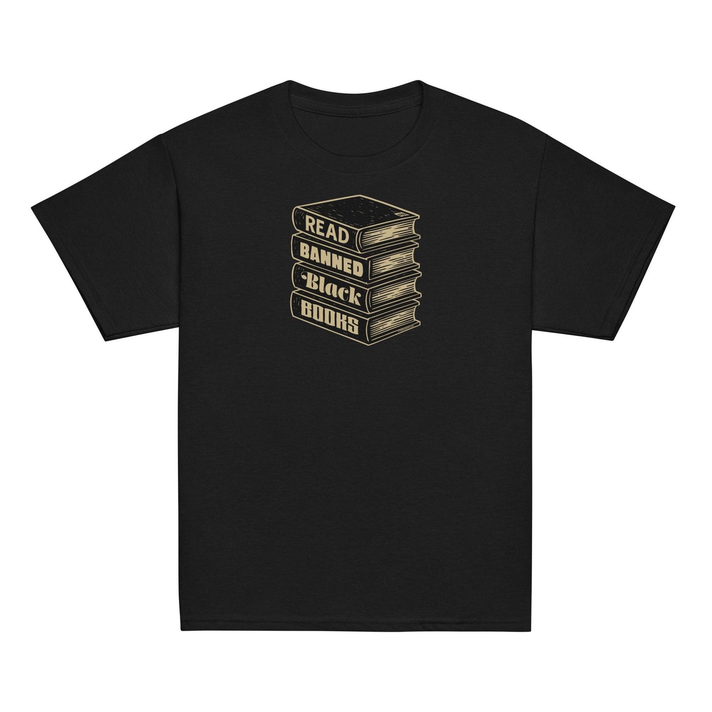YOUTH Read Banned Black Books tee in black