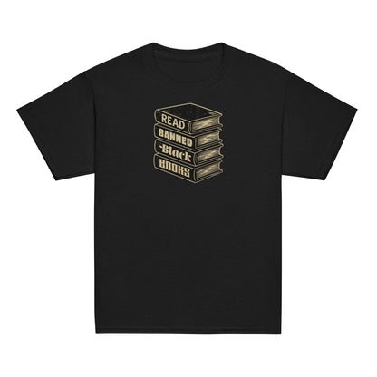 YOUTH Read Banned Black Books tee in black
