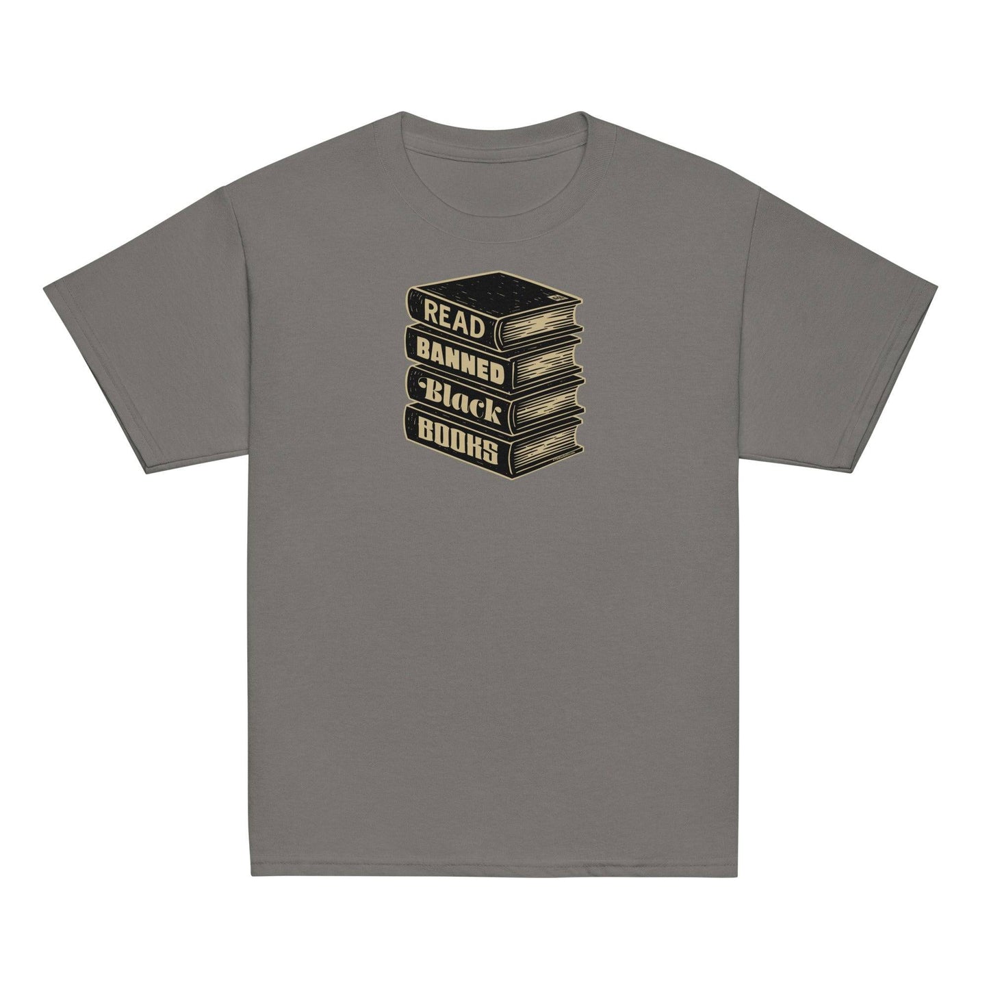 YOUTH Read Banned Black Books tee in gray