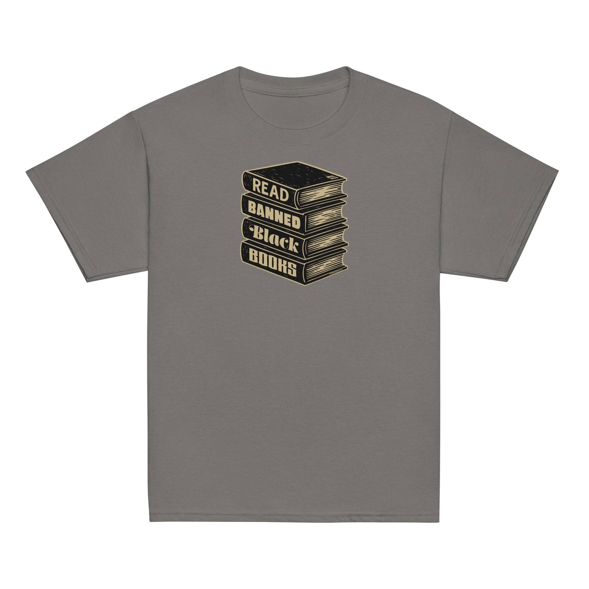 YOUTH Read Banned Black Books tee in gray