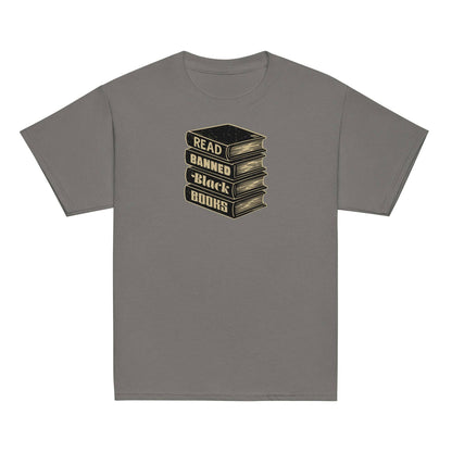 YOUTH Read Banned Black Books tee in gray