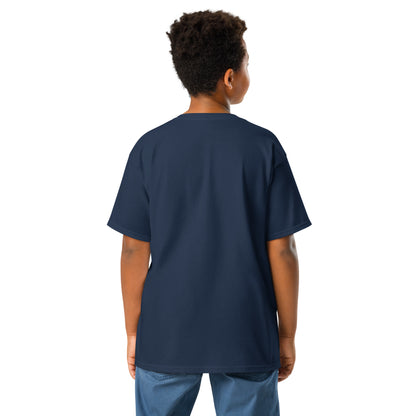 Back view of youth in YOUTH Robert Smalls American Patriot Tee