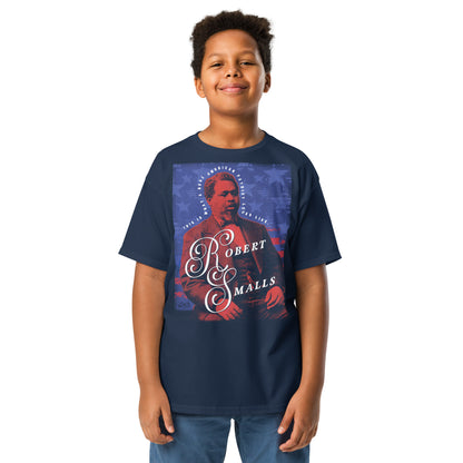 Youth wearing YOUTH Robert Smalls American Patriot Tee