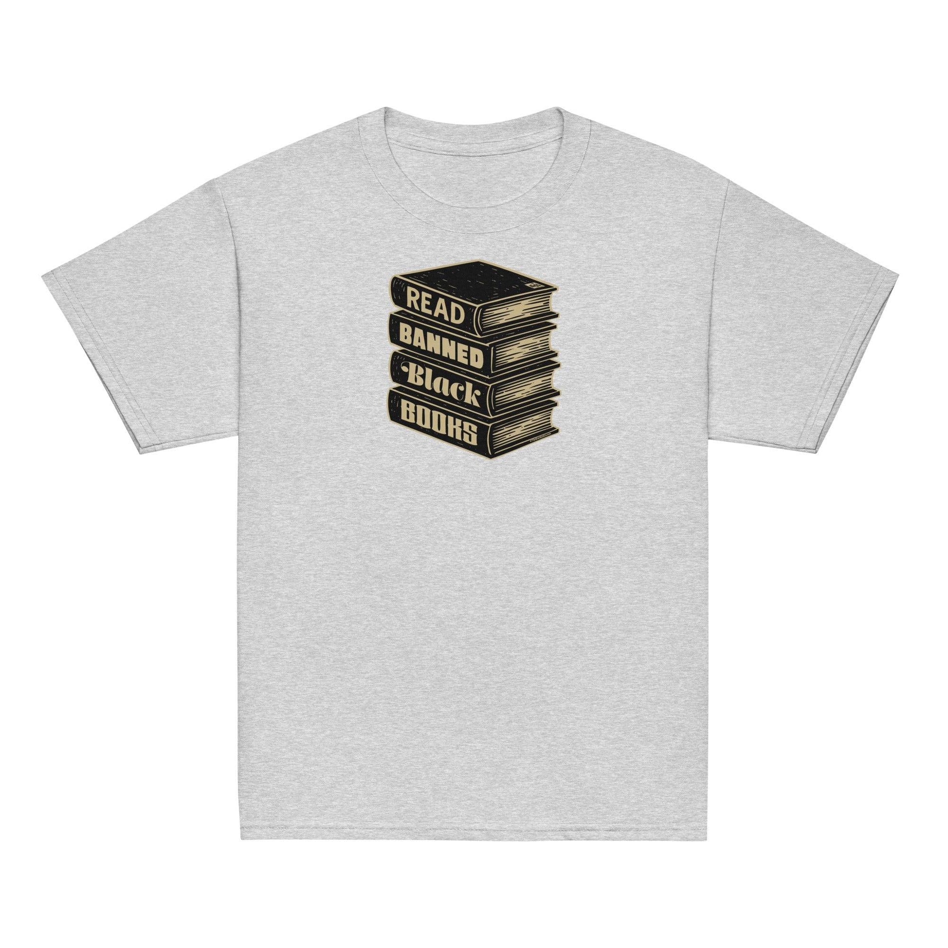 YOUTH Read Banned Black Books tee in gray